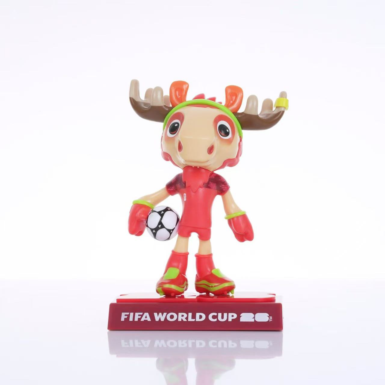 FIFA 2026 World Cup Official Licensed Mascot Figurines Set of 3 (Maple, Zayu & Clutch), Collectable Soccer Figures