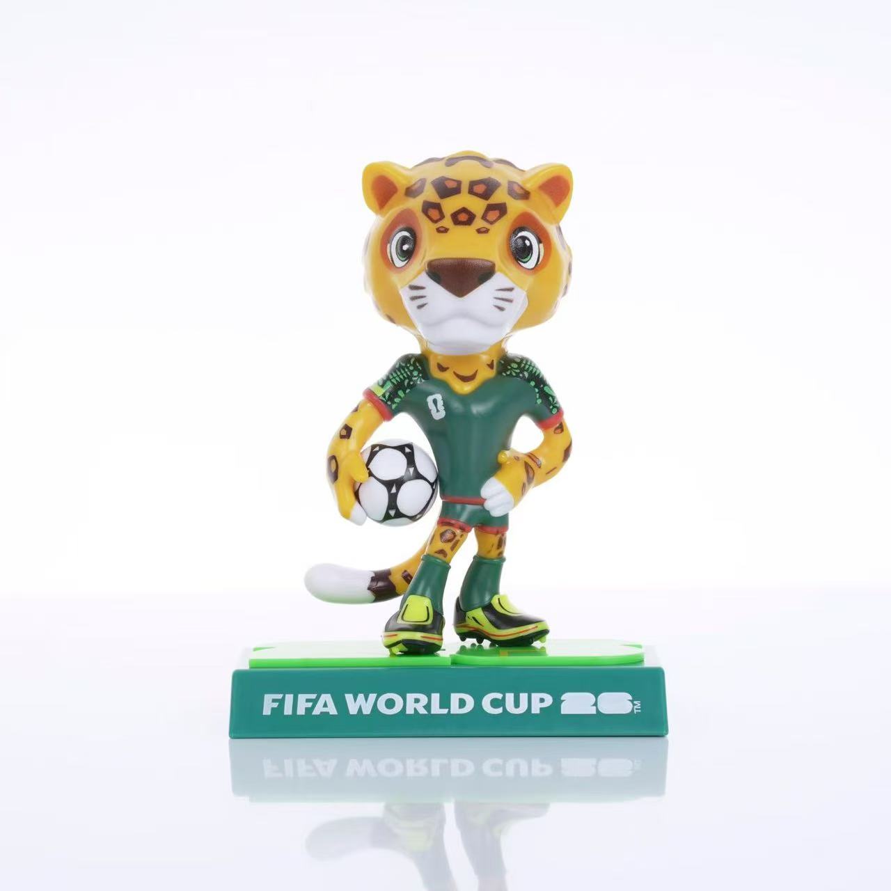 FIFA 2026 World Cup Official Licensed Mascot Figurines Set of 3 (Maple, Zayu & Clutch), Collectable Soccer Figures