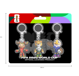 FIFA 2026 World Cup Licensed KEYCHAIN